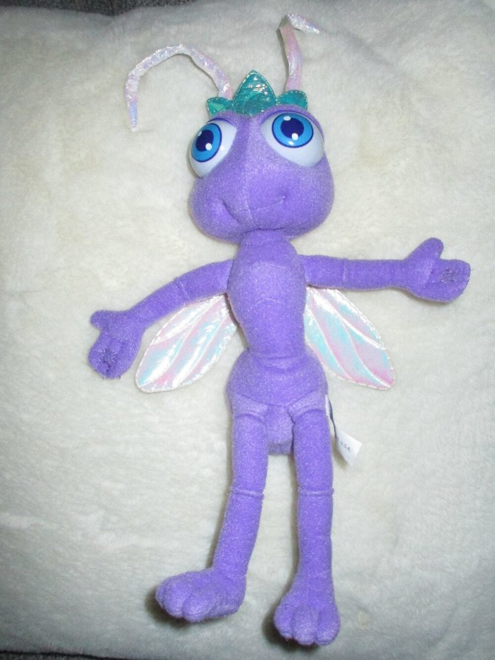 Disney Pixar A Bug's Life Ant Plush - Princess Atta - Vintage 1998